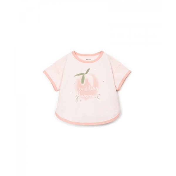CAMISETA CORAL DURAZNO BEBE PLAY UP