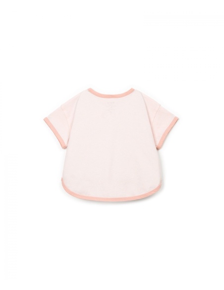 CAMISETA CORAL DURAZNO BEBE PLAY UP