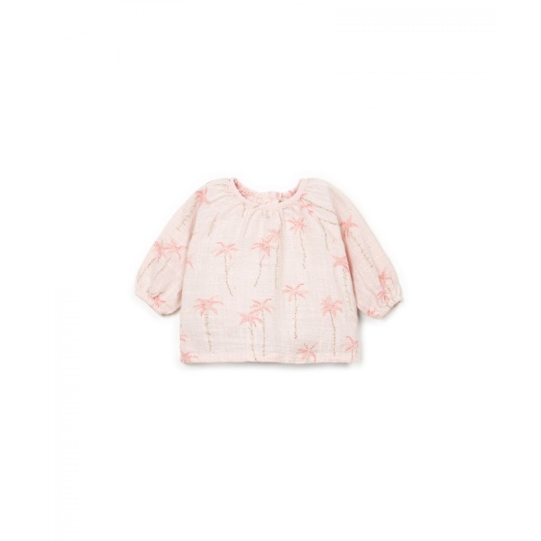 CAMISA PALMERAS ROSA BEBE PLAY UP