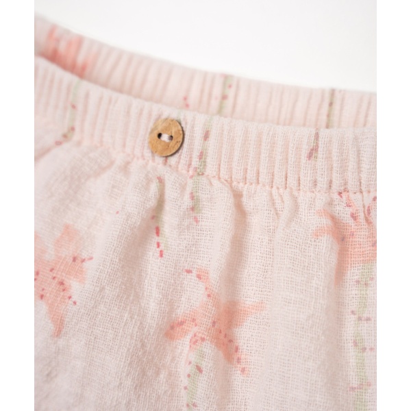 CUBREPAÑAL PALMERAS ROSA BEBE PLAY UP