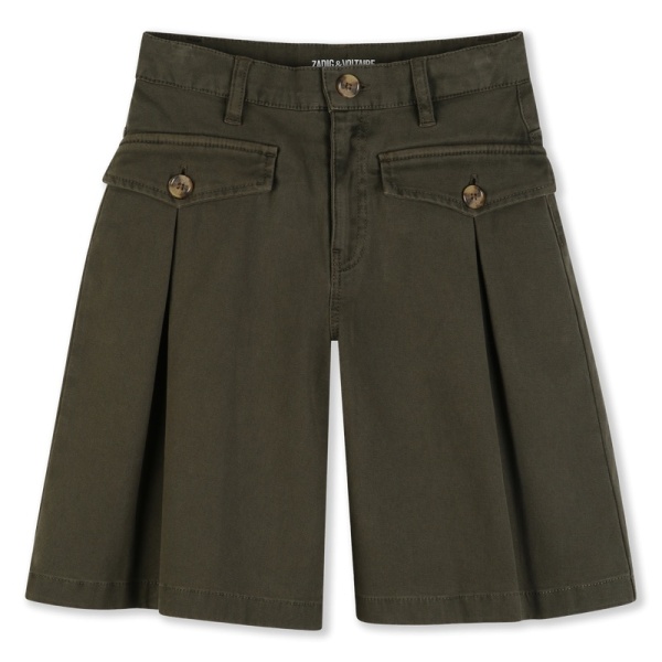 BERMUDAS VERDE OLIVO ZADIG & VOLTAIRE