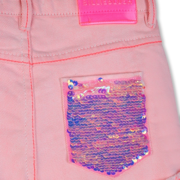 PANTALONES CORTOS ROSA BILLIEBLUSH