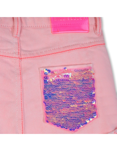 PANTALONES CORTOS ROSA BILLIEBLUSH