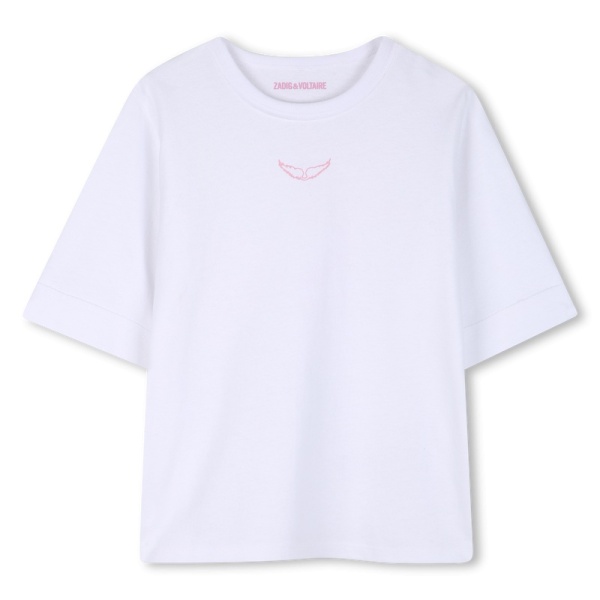 CAMISETA BLANCA MANGA CORTA ZADIG & VOLTAIRE