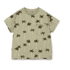 CAMISETA PALMERAS VERDE PLAY UP