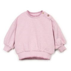 SUDADERA FELPA ROSA BEBE PLAY UP