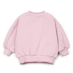 SUDADERA FELPA ROSA BEBE PLAY UP 2