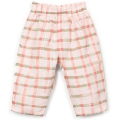 PANTALÓN TEJIDO ESTAMPADO ROSA PLAY UP