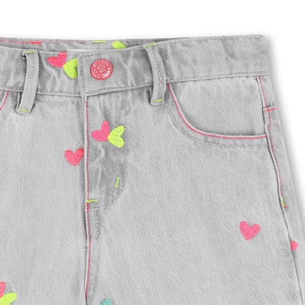 PANTALONES CORTOS CORAZONES BILLIEBLUSH