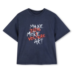 CAMISETA AZUL ZADIG & VOLTAIRE