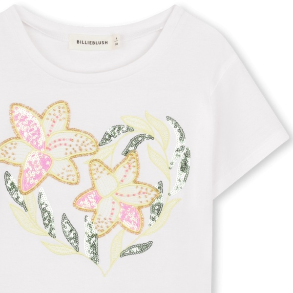 CAMISETA MANGA CORTA BLANCA BILLIEBLUSH