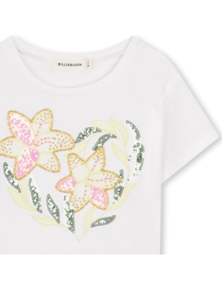 CAMISETA MANGA CORTA BLANCA BILLIEBLUSH