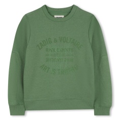 SUDADERA VERDE SAUCE ZADIG & VOLTAIRE