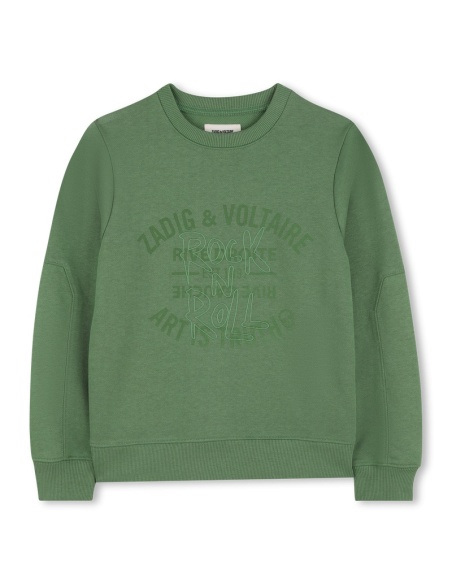 SUDADERA VERDE SAUCE ZADIG & VOLTAIRE
