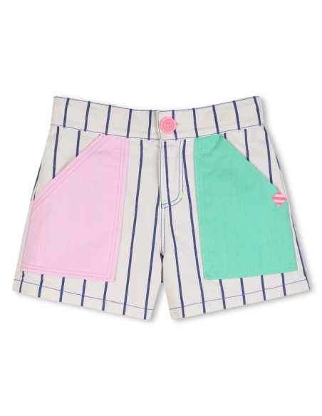 PANTALONES CORTOS RAYAS BILLIEBLUSH