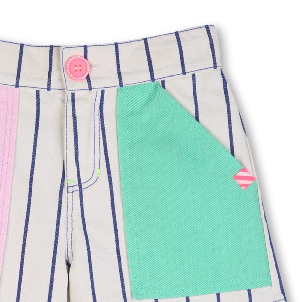 PANTALONES CORTOS RAYAS BILLIEBLUSH