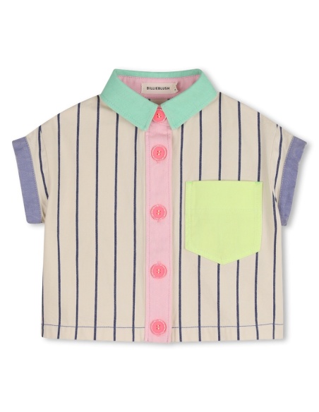 CAMISA MANGA CORTA RAYAS BILLIEBLUSH