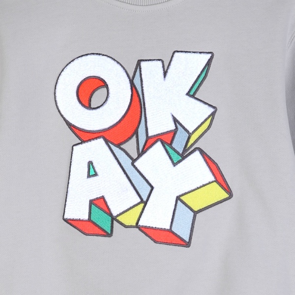 SUDADERA FLEECE OK AY BILLIEBLUSH