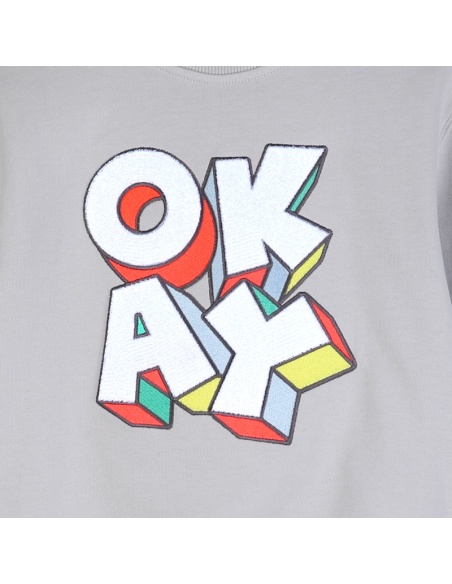 SUDADERA FLEECE OK AY BILLIEBLUSH