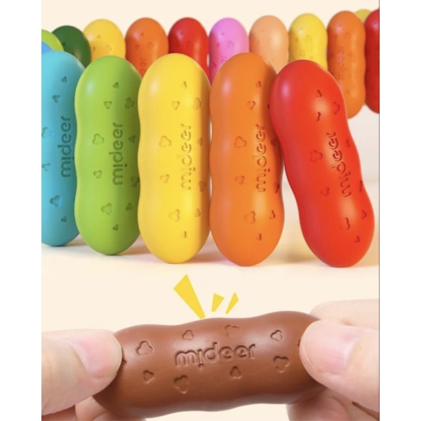 PRIMERAS CRAYONES DE CERAS MIDEER