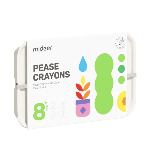 PRIMERAS CRAYONES DE CERAS MIDEER