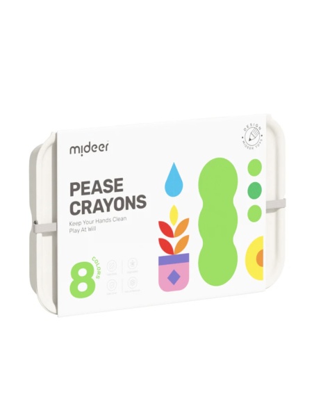 PRIMERAS CRAYONES DE CERAS MIDEER