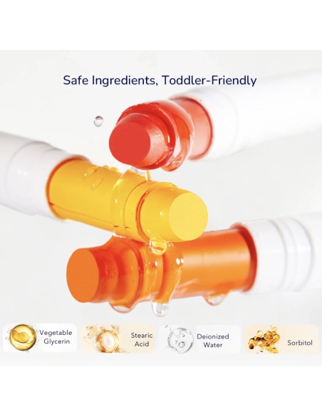 CUBO DE CRAYONES SUAVES Y LAVABLES MIDEER