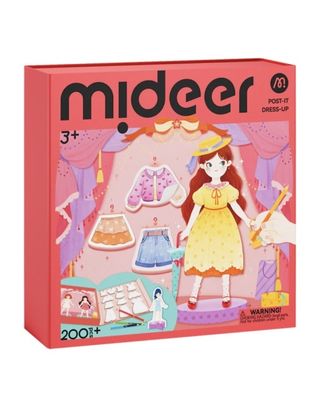 LIBRO PARA COLOREAR Y VESTIR 2 EN 1: AMIGOS MIDEER