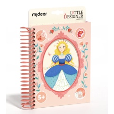 CUADERNO CREATIVO PEQUEÑA DISEÑADORA PRINCESA