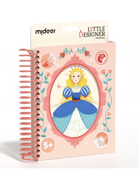 CUADERNO CREATIVO PEQUEÑA DISEÑADORA PRINCESA