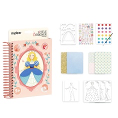 CUADERNO CREATIVO PEQUEÑA DISEÑADORA PRINCESA 2