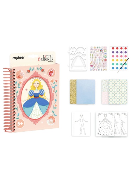 CUADERNO CREATIVO PEQUEÑA DISEÑADORA PRINCESA