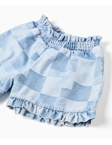 PANTALÓN CORTO LIGERO DENIM ZIPPY