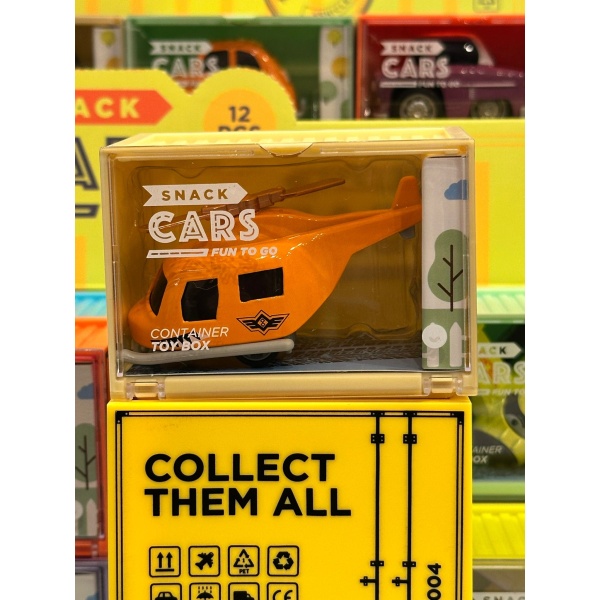 SNACK CARS - HELICÓPTERO NARANJA