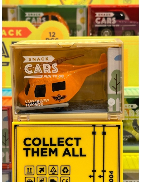 SNACK CARS - HELICÓPTERO NARANJA
