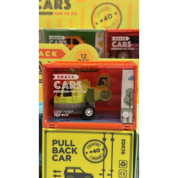 SNACK CARS - HELICÓPTERO VERDE