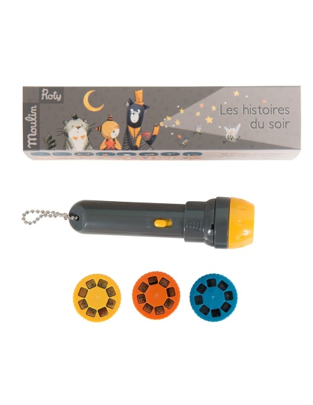 LINTERNA PROYECTOR HISTORIAS MOUSTACHES