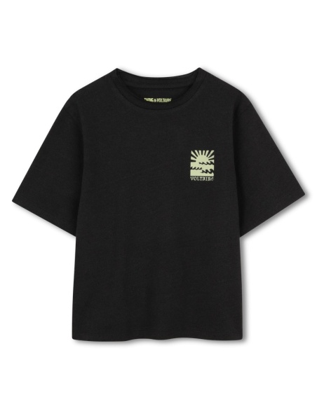 CAMISETA NEGRA ZADIG & VOLTAIRE