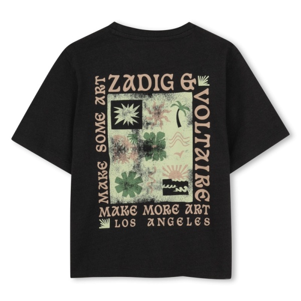 CAMISETA NEGRA ZADIG & VOLTAIRE