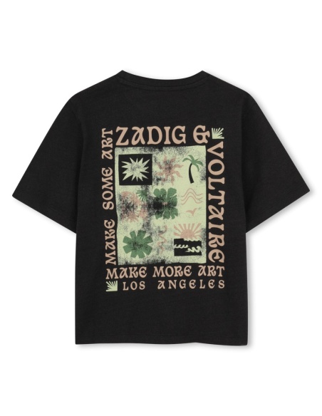 CAMISETA NEGRA ZADIG & VOLTAIRE