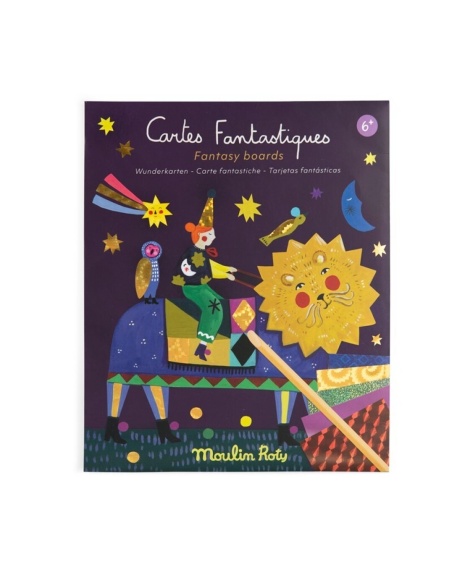 TARJETAS FANTASTICAS COMETES FILANTES