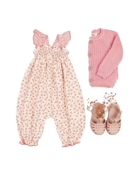 MONO PICNIC CORAL SEERSUCKER BÚHO