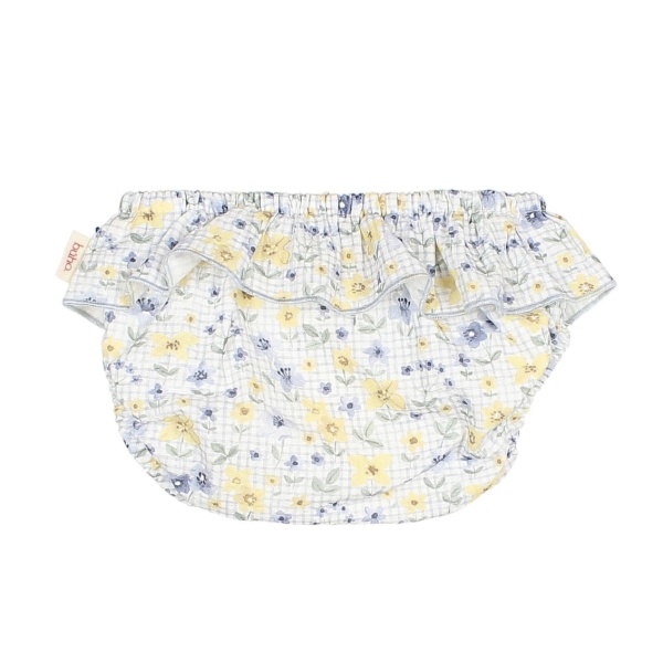 CUBREPAÑAL CULOTTE PICNIC FLORAL SEERSUCKER BÚHO