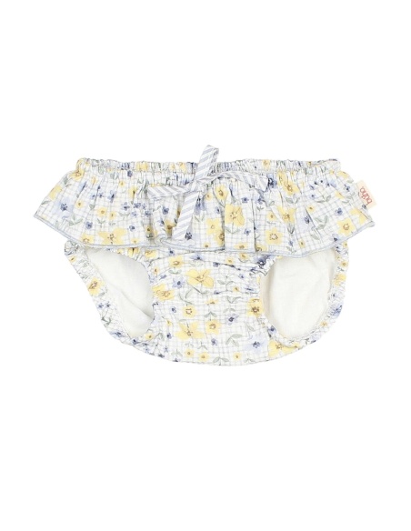 CUBREPAÑAL CULOTTE PICNIC FLORAL SEERSUCKER BÚHO