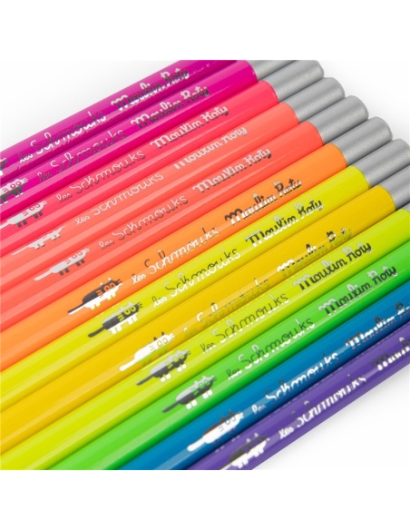 12 LÁPICES DE COLORES NEÓN MOULIN ROTY