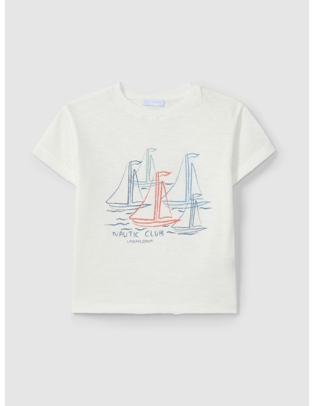 Camiseta Nautic club LARANJINHA