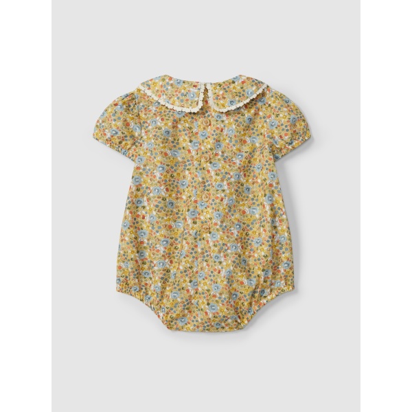 Bombacho flores con detalle en encaje ganchillo LARANJINHA