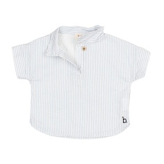 CAMISA DE MANGA CORTA A RAYAS SEERSUCKER BÚHO 2