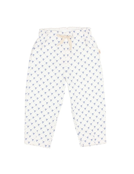 PANTALÓN DE ALGODÓN ESTAMPADO BALI BÚHO