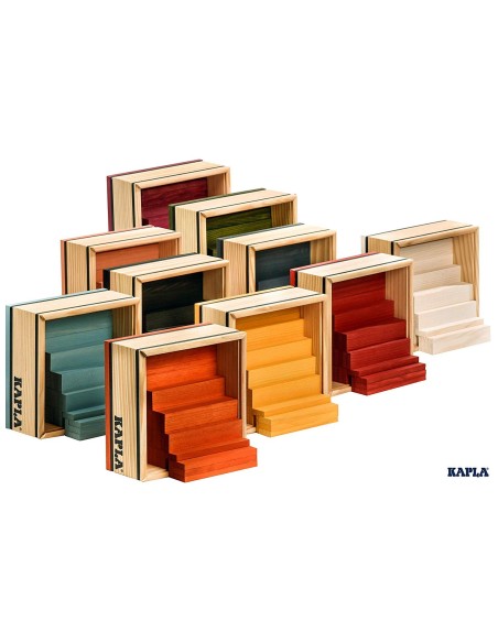 KAPLA AZUL CLARO 40 PIEZAS